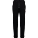 Pantalons de sport de créateur Armani Exchange noirs à logo en coton Taille S pour femme en promo 