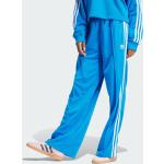 Pantalons taille élastique adidas Firebird bleus en polyester éco-responsable Taille XL pour femme 