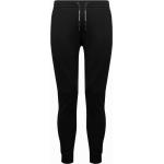 Pantalons taille élastique de créateur Armani Exchange noirs en coton Taille XS pour homme 