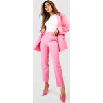 Pantalons de costume Boohoo roses Taille M pour femme en promo 