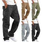 Pantalons cargo saison été kaki en fibre synthétique Taille 3 XL look casual pour homme 