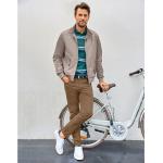 Jeans droits Blancheporte marron en coton Taille 3 XL plus size pour homme en promo 