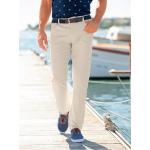 Jeans droits Blancheporte beiges en coton Taille XL plus size pour homme en promo 