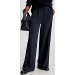 Pantalons large de cérémonie de créateur Calvin Klein noirs éco-responsable Taille XS pour femme 