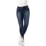 Jeans bleu marine stretch Taille L look sportif pour femme en promo 
