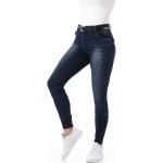 Jeans bleu marine stretch Taille L pour femme en promo 