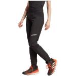 Pantalons taille élastique adidas Terrex noirs en toile stretch Taille XS pour femme en promo 