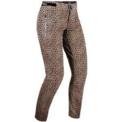 Pantalon femme dharco gravity leopard noir beige