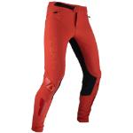 Pantalons Leatt rouges stretch Taille XL pour femme en promo 