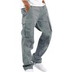 Pantalons de Golf kaki à carreaux stretch Taille XL plus size look fashion pour homme 