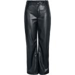 Pantalons taille haute Noisy May noirs en polyester Taille XS look streetwear pour femme 