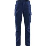 Pantalons de travail bleu marine stretch pour femme 