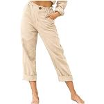 Pyjamas en polaires beiges stretch Taille XL plus size look fashion pour femme 