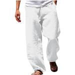 Vestes de randonnée blanches en cuir synthétique Taille 3 XL plus size coupe regular pour homme 