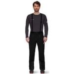 Pantalons large d'hiver Mammut Taiss noirs en shoftshell Taille L pour homme en promo 