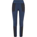 Pantalons de randonnée bleus en polaire stretch Taille L pour femme 
