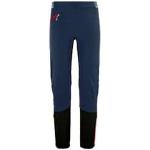 Pantalons de randonnée Millet bleus en lycra coupe-vents respirants stretch Taille XL pour homme en promo 