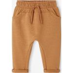 Pantalons à rayures Vertbaudet marron caramel à rayures en coton éco-responsable Taille 3 mois pour garçon de la boutique en ligne Vertbaudet.fr 
