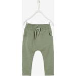 Pantalons à rayures Vertbaudet verts à rayures en coton éco-responsable Taille 24 mois pour garçon de la boutique en ligne Vertbaudet.fr 