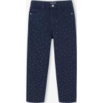 Pantalons Vertbaudet bleu marine en coton à volants Taille 2 ans pour fille de la boutique en ligne Vertbaudet.fr 