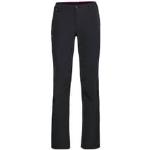 Pantalons de randonnée Odlo noirs coupe-vents stretch Taille XXS pour femme en promo 