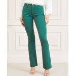 Jeans slim Guess Marciano verts en coton mélangé à strass stretch 