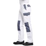 Pantalons de travail blancs Taille XS W36 look fashion pour homme 