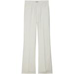 Pantalons en lin Zadig & Voltaire blancs en viscose Taille XXS pour femme 