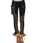 Pantalons en coton Taille 3 XL steampunk pour femme 