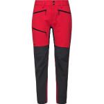 Pantalons Haglöfs rouges en shoftshell look fashion 