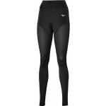 Pantalons Mizuno Heat Charge noirs Taille S look sportif pour femme 