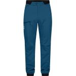 Pantalons taille élastique Haglöfs bleues foncé Taille L look fashion pour homme 