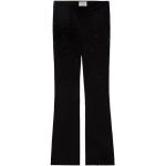 Pantalons de costume Zadig & Voltaire noirs en soie à strass Taille XXS pour femme 