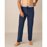 Pantalons de pyjama Blancheporte bleus en coton en lot de 2 Taille XL plus size look casual pour homme en promo 