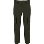 Pantalons de randonnée Salewa Puez verts en shoftshell stretch Taille XL look fashion pour homme 