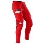 Pantalons Shot rouges en fil filet stretch Taille XL pour homme 