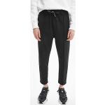 Pantalons taille élastique de créateur Calvin Klein noirs en viscose Taille XL pour homme en promo 