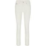 Pantalons taille basse de créateur HUGO BOSS BOSS blancs en velours stretch Taille M pour femme 