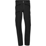 Pantalons de sport Scott noirs en shoftshell imperméables stretch Taille S look fashion pour homme 