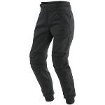 Pantalons classiques Dainese noirs avec ceinture imperméables look casual pour femme 