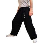 Pantalons de yoga TAO noirs en viscose inspirations zen Taille XL 