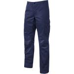 Pantalons slim U-Power bleus en coton délavés stretch look fashion pour homme 