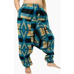 Pantalons de yoga à carreaux en laine pour homme 