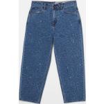 Pantalons taille basse Volcom bleus tapered look casual 