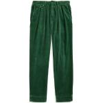 Pantalons classiques de soirée de créateur Ralph Lauren Polo Ralph Lauren vert pomme en velours Taille M look casual pour homme en promo 