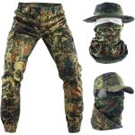 Vêtements de chasse kaki camouflage lavable à la main Taille XXL look militaire pour homme 