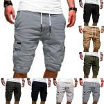 Shorts baggy verts Taille 3 XL look militaire pour homme 