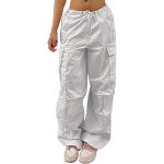 Pantalons de randonnée blancs Taille M look casual pour femme en promo 