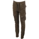 Pantalons cargo kaki en coton look fashion pour garçon de la boutique en ligne Rakuten.com 