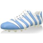 Pantofola d'Oro Chaussures de Football à Crampons pour Homme, Blanc, Bleu Ciel, 46 EU